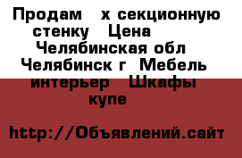 Продам 2-х секционную стенку › Цена ­ 100 - Челябинская обл., Челябинск г. Мебель, интерьер » Шкафы, купе   
